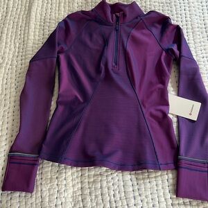 NWT Lululemon Running Half Zip Top 8